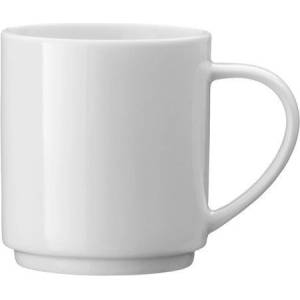 MAKU Керамична чаша 300 мл. - бяла (TB-MAKU-323680-White)