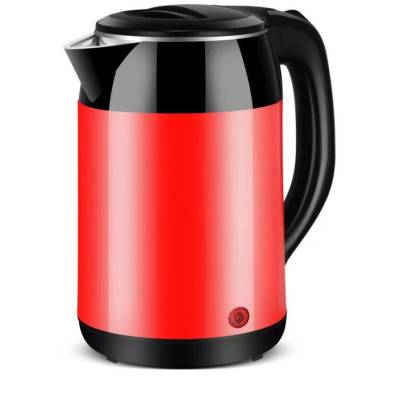 BROCK Electronics WK 5522 RD чайник с двойна стена, 1, 8 л (WK 5522 RD)