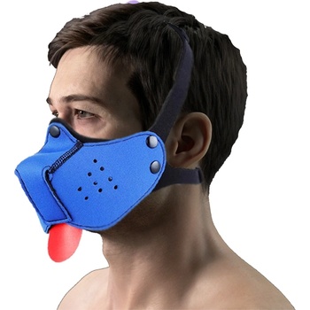 Image 1 of A-Gusto Маска за лице - кучешка муцуна "puppy mask blue