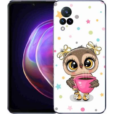 mmCase Gelový Vivo V21 4G/5G kreslená sovička – Hledejceny.cz