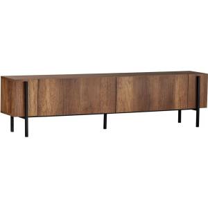 ASIR GROUP Маса за телевизор от декор от орех в тъмно естествен цвят 180x45x30 cm Nexus - Kalune Design (993NRD1109)