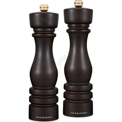 Cole& Mason - Комплект мелнички за сол и пипер LONDON 2 бр. 22 см бук/кафяв (GG548)