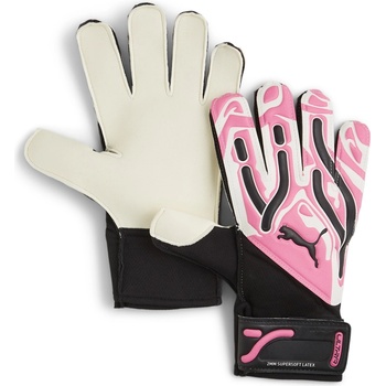 PUMA Юношески вратарски ръкавици Puma Ultra Play Juniors Goalkeeper Glove - Pink/White