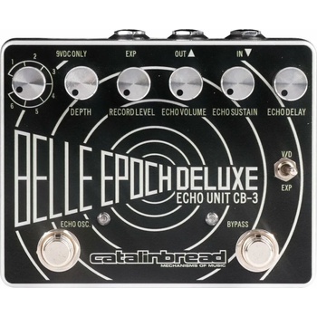Catalinbread Belle Epoch Deluxe Black On Silver Eфект за китара (CATBELDBS)