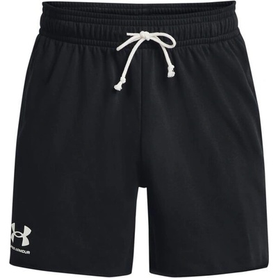 Under Armour RIVAL TERRY 6IN pánské kraťasy černá