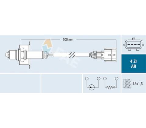 Lambda sonda FAE 75646