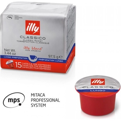 Illy espresso LUNGO 15 ks
