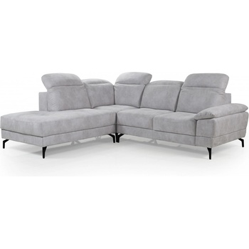 Home Finishing Ляв ъглов диван infinity с електрически релакс механизми - светло сиво (mmpicdllx-clo81)