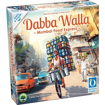 Queen Games Настолна игра Dabba Walla - Семейна (10791-HU)