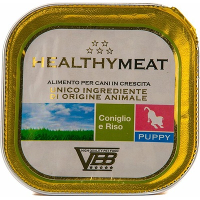Healthy Meat monoproteínové s králičím mäsom a ryžou 150 g