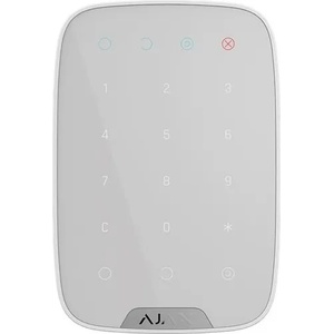 AJAX Клавиатура Ajax Keypad WH безжична бяла клавиатура със сензорно управление 8706 (KEYPAD-WHITE)
