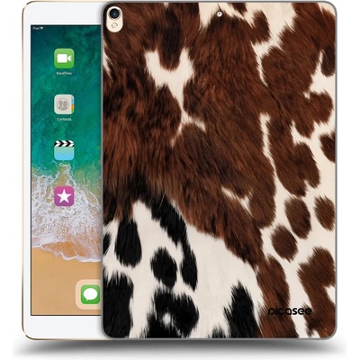 Picasee silikónový prehľadný obal pre Apple iPad Pro 10.5" 2017 2. gen Rust