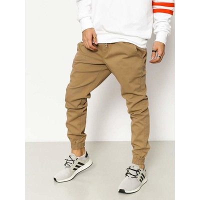 Kalhoty Diamante Wear Rm Jogger béžové
