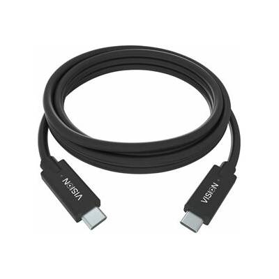 Vision TC 2MUSBC/BL USB - 24 pin USB-C (M) do 24 pin USB-C (M) - Thunderbolt 3 / USB 3.0 / USB 3.1 Gen 1