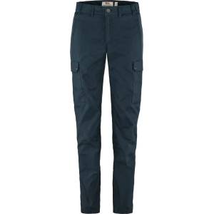 Fjällräven Дамски туристически панталон Fjällräven Women's Stina Trousers Walking trousers - Dark Navy - размер 34 (110-0738-0511)