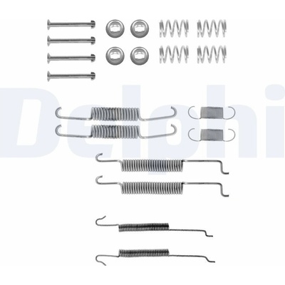 Sada příslušenství, brzdové čelisti DELPHI LY1121