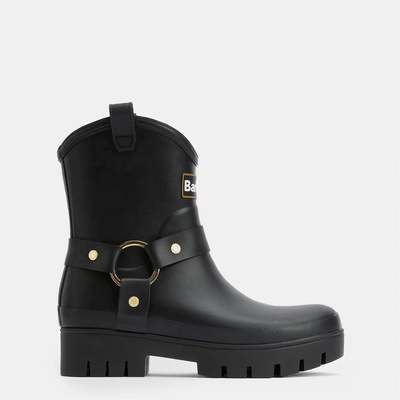 Barbour Гумени ботуши Barbour Elley Harness Wellington Boots - Black