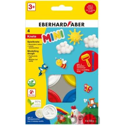 Eberhard Faber Modelovacia hmota 4 základné farby + príslušenstvo
