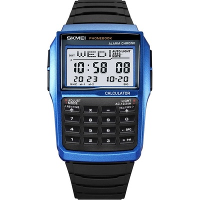 Skmei 2255 Mr Calculator modré