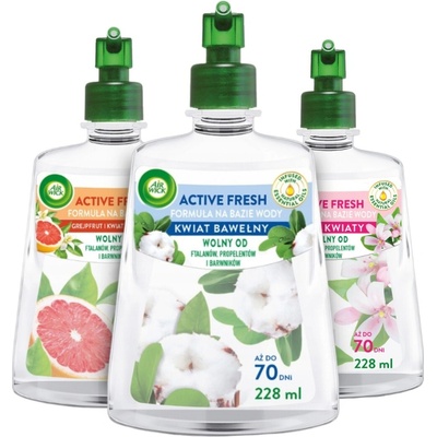 Air Wick Active Fresh osviežovač vzduchu náplň 3 x 228 ml
