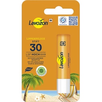Lavozon Балсам за устни spf 30 - 4, 80 г