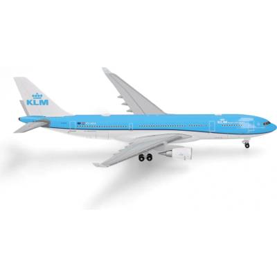 Herpa A330-203 KLM Royal Dutch Airlines "2018s" Colors. Named "Dam - Amsterdam" 1:500