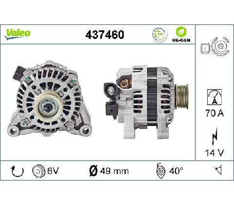 Generátor VALEO 437460