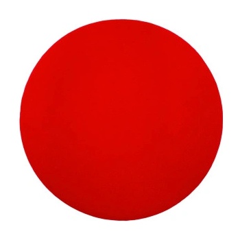 BRAYT PROFI Leštící pěnový kotouč - červený 150 x 30 mm