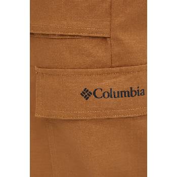 Columbia Панталон Columbia Brea Falls в кафяво с широка каройка, с висока талия 2086041 (2086041)