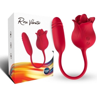 Armony Roselip Licking Vibrating Clit & Red