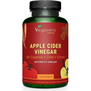 Vegavero Apple Cider Vinegar, 120 капсули, Vegavero (VV-VITA-363)