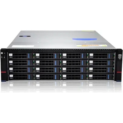 Gooxi Кутия 3U rack eATX 12"x13", 16x 3.5"/2.5" hotswap SAS/SATA HDD bays, 12Gb backplane with expander, 2x 2.5" HDD hotswap c (RMC3116-670-HSE-D-R800)