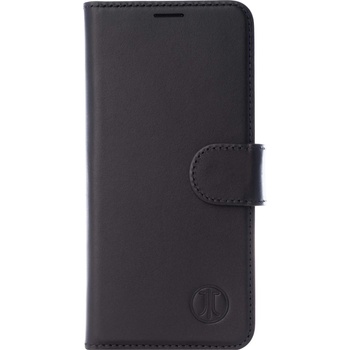 JT BERLIN BookCase Kreuzberg Case - хоризонтален кожен (естествена кожа) калъф тип портфейл за Samsung Galaxy S10 (черен)