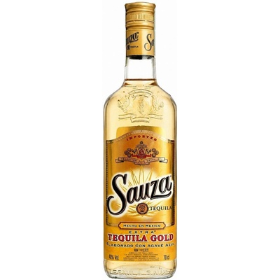 La Perseverancia Sauza Gold Hecho en Mexico con Agave Azul mixto tequila 40% 0,7 l (holá láhev)