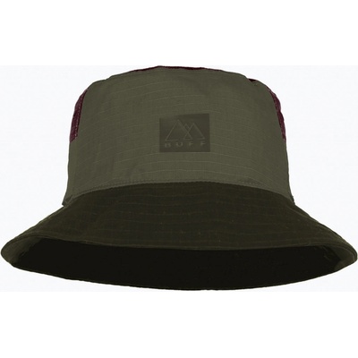 Buff Sun Bucket Hiking Hat Hook 125445.854.30.00 green