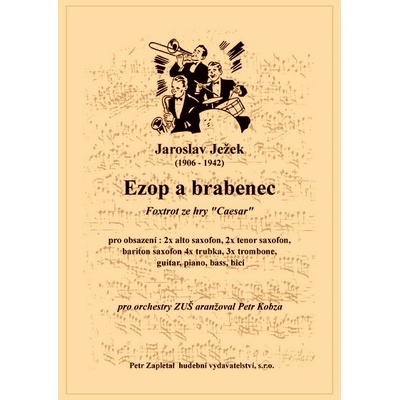 Ježek Jaroslav Ezop a brabenec Foxtrot ze hry "Caesararr" arr. Petr Kobza