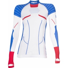 Mico Neck Shirt Official Cze bílá modrá červená