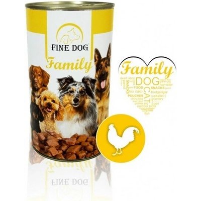Fine Dog Family zvěřina 1240 g