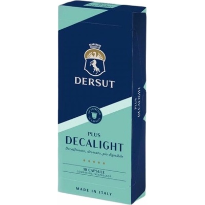 Dersut Caffè Kávové kapsle DECALIGHT bezkofeinové a odlehčené do Nespresso 10 ks