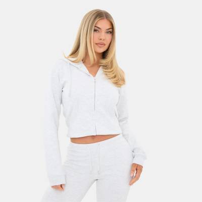 I Saw It First Суичър I Saw It First Zip Up Hoody - Grey