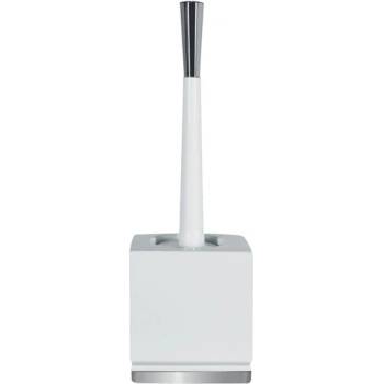 spirella ЧЕТКА ЗА ТОАЛЕТНА roma ПОРЦЕЛАН БЯЛ/СРЕБРО (10.17971)