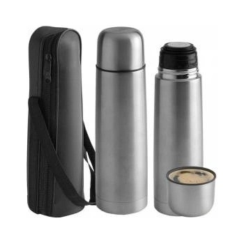 Rosberg Термос Rosberg, 350мл, Калъфче и чашка, Инокс, R52010C