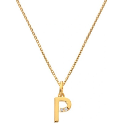 Hot Diamonds Pozlátený náhrdelník P DP954