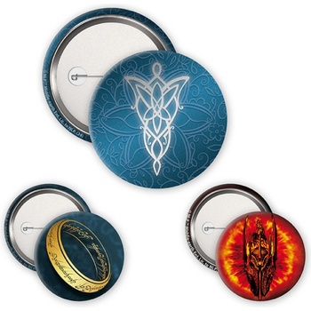 Abysse Corp Комплект значки ABYstyle Movies: The Lord of The Rings - Middle Earth (ABYACC570)