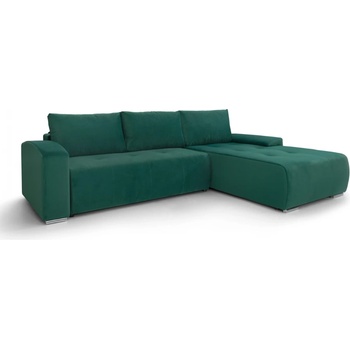 Image 1 of Kambo Ъглов Диван Виктор, тъмно зелен, Spark, тройка