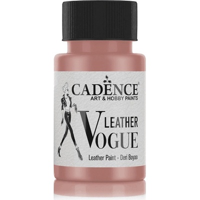 Cadence Leather Vogue metalická barva na kůži 50 ml starorůžová