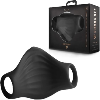 Image 1 of Мастурбатор, вибрации и оптимален контрол - Palm Masturbator Black (ROCKS00466)