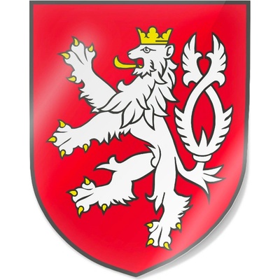 Czechmania samolepka znak ČR lev malý