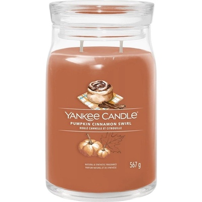 Yankee Candle Signature Pumpkin Cinnamon Swirl 567 g