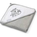 Babyono Бамбукова хавлия за баня с качулка Babyono - Сива, 100х100 cm (5901435408568) - ozone